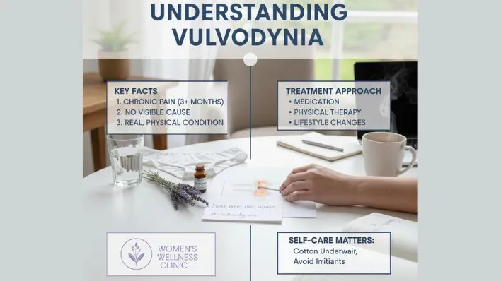 vulvodynia infographics